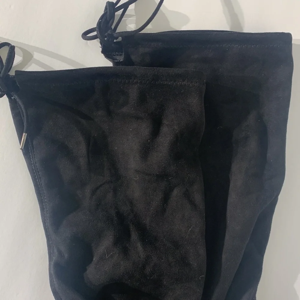 Cape Robbin black over the knee boots size 9
